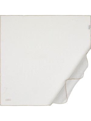 İpekevi Ipekevi Dört Mevsim Monogram Eşarp 04358-BEYAZ