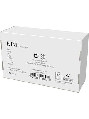 SBN - Store Prime Rim Kanca, 4 x 2 x 8,5 Cm, Siyah
