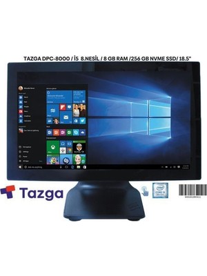Tazga 18.5" I5 8.nesil 8 GB Ram 256 GB Nvme WIN11 DPC-8000