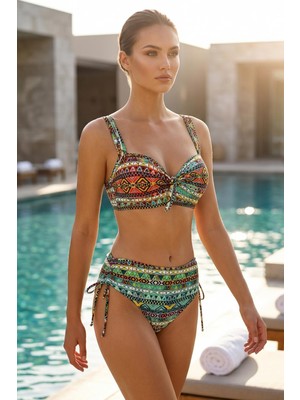 Sailor Moda Toparlayıcı Bikini Takım