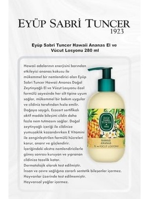 SBN - Store Prime Hawaii Ananas El ve Vücut Losyonu 280 ml 5 Al 4 Öde ve Rosie Pamuk