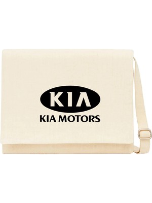 Zepplin Giyim Kia Motorsport Krem Kanvas Postacı Çantası