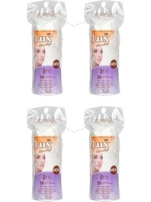 SBN - Store Prime Lux Disk Waterjet Makyaj Pamuğu (50'li) x 4 Adet