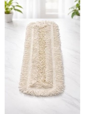 SBN - Store Endüstriyel Islak Zemin Mopu, Zincir Dikiş, 60 cm Geniş Mop Başlığı, 220 Gr, Profesyonel Temizlik, Otel ve Hastane Kullanımı