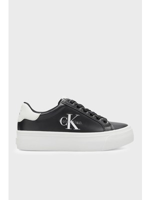 Calvin Klein Deri Logolu Sneaker Ayakkabı HW0HW03159BDS Kadın Ayakkabı HW0HW03159 Bds