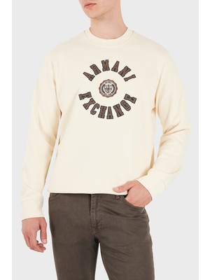 Armani Exchange Pamuklu Regular Fit Bisiklet Yaka Sweat Erkek Sweat XM002913 AF26047 U1068