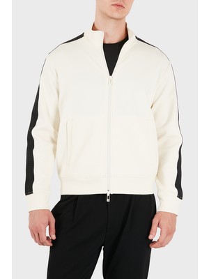 Armani Exchange Pamuk Karışımlı Dik Yaka Fermuarlı Sweat Erkek Sweat XM003144 AF13047 U0007