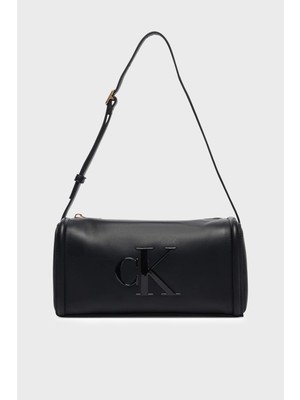 Calvin Klein Logolu Ayarlanabilir Omuz Askılı Çanta LV04F3894GUB1 Kadın Çanta LV04F3894G Ub1