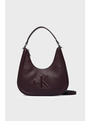 Calvin Klein Logolu Çıkarılabilir Askılı Çanta LV04F3561GBAP Kadın Çanta LV04F3561G Bap