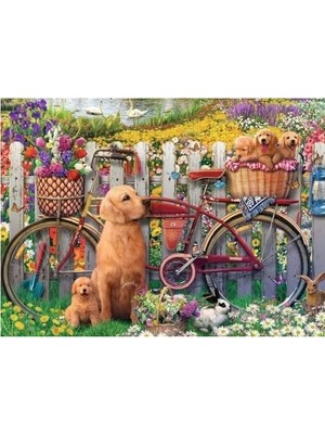 SBN - Store Prime 500 Parçalı Puzzle Bahçede Köpekler