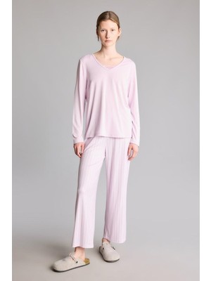 DeFacto Regular Fit V Yaka 2 Li Takım  (26 Wn)