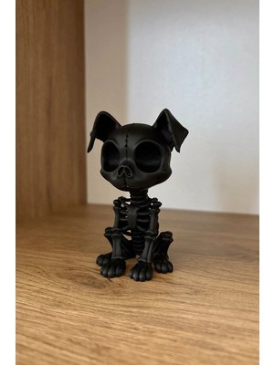 Rumon Iskelet Köpek Dekoratif Biblo