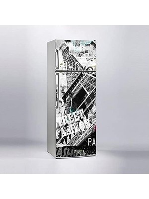 SBN - Store Prime Buzdolabı Kaplama Dolap Kaplama Etiketi Paris Popart