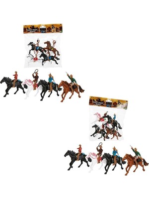 Marsilyan 4960 Sun-Rst-Wes-Kovboy Oyun Set Poşetli Krtl  1 Poşet Fiyatıdır