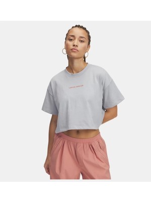 Under Armour Ua W Varsıty Mıx Hw Ss Crop