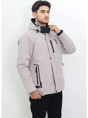 Hk Premium Erkek Kışlık Mont Su Itici Rüzgar Geçirmez Kapüşonlu Kalın Sport Outdoor Parka