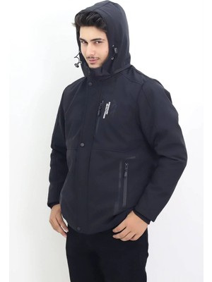 Hk Premium Erkek Kışlık Mont Su Itici Rüzgar Geçirmez Kapüşonlu Kalın Sport Outdoor Parka