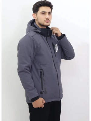 Hk Premium Erkek Kışlık Mont Su Itici Rüzgar Geçirmez Kapüşonlu Kalın Sport Outdoor Parka