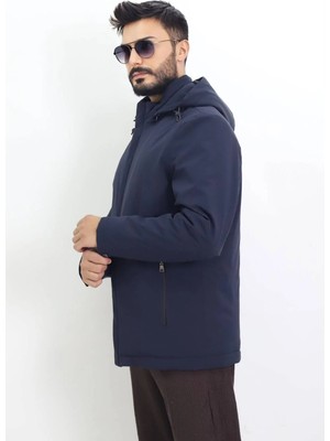 Hk Premium Mont Kapüşonlu Su Itici Rüzgar Geçirmez Parka Erkek Kışlık
