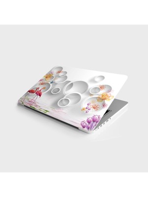 SBN - Store Prime Laptop Bilgisayar Notebook Pc Kaplama Etiketi Çiçek