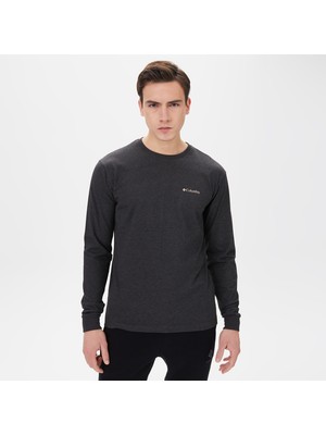 Columbia Basic Logo Erkek Siyah Günlük T-SHIRT.012