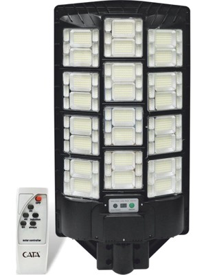Alfa Brand 1 Adet Cata Ct 4645 Solar Güneş Enerjili 1200W Sensörlü Sokak Armatür 6400K Beyaz Işık