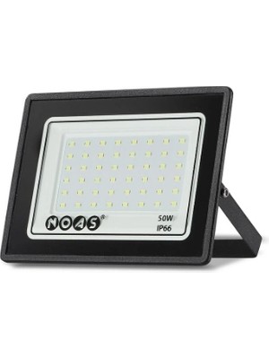 Alfa Brand 1 Adet Noas YL70 1050 50W Ultra Slim LED Projektör 6500K Beyaz Işık