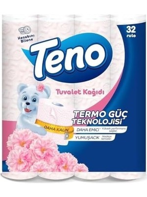 SBN - Store Prime Teno Pudra Kokulu Tuvalet Kağıdı 32 Adet