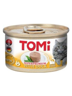 Die Grup Tomi Kedi Ördekli Yaş Mama 85G