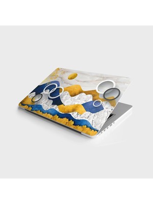 SBN - Store Prime Laptop Bilgisayar Notebook Pc Kaplama Etiketi Soyut Manzara