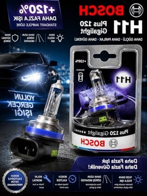 Odea H11 120 Gigalight Far Ampulü, %120 Daha Fazla Işık