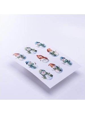 SBN - Store Prime Kardan Adam Temalı Sticker, A5 2 Adet