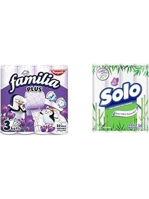 SBN - Store Prime Familia Plus 3 Katlı Sihirli Çiçekler 32'li, 2.7 kg X1 + Solo 16'lı X1