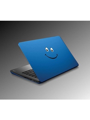 SBN - Store Prime Laptop Notebook Pc Kaplama Etiketi Blue Smile