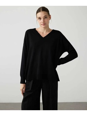 Miss İpekyol V Yaka Basic Triko IW6260050131001