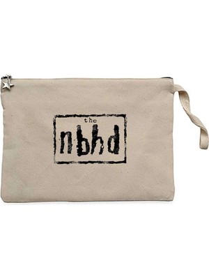Z zepplin The Neigbourhood Nbhd Krem Clutch Astarlı Cüzdan / El Çantası