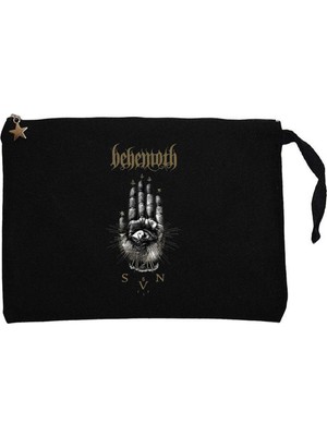 Z zepplin Behemoth Sventevith Siyah Clutch Astarlı Cüzdan / El Çantası
