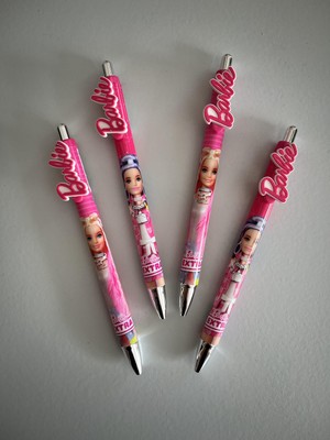 Barbie 4 Adet Versatil Kalem Uçlu Kalem 0,7 Okul Kırtasiye Seti Barbi Kalem