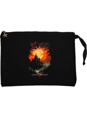 Z zepplin Dio Shame On The Night Siyah Clutch Astarlı Cüzdan / El Çantası