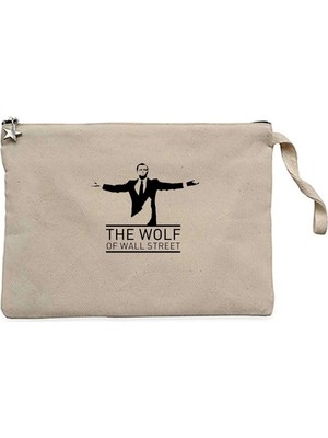 Z zepplin The Wolf Krem Clutch Astarlı Cüzdan / El Çantası