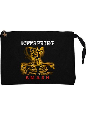 Z zepplin The Offspring Smash Siyah Clutch Astarlı Cüzdan / El Çantası