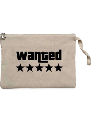 Z zepplin Wanted Krem Clutch Astarlı Cüzdan / El Çantası
