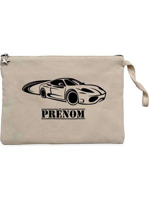 Z zepplin Ferrari Pronom Krem Clutch Astarlı Cüzdan / El Çantası