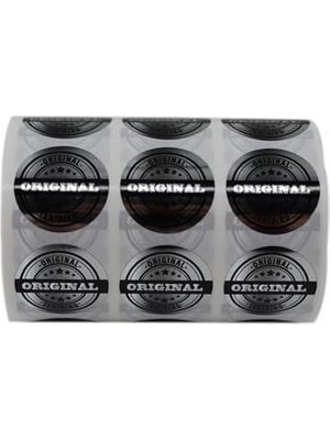 SBN - Store Prime Original(Orjinal) Etiketi Pp 25MM Çapında 1000 Adet Ürünlerinizin Kontrol Edildiğini Belirtin.