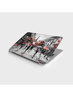 SBN - Store Prime Laptop Bilgisayar Notebook Pc Kaplama Etiketi Eyfel Yağlıboya