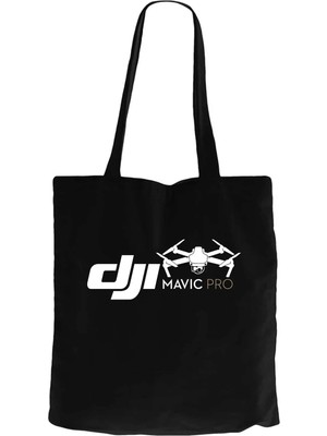 Z zepplin Dji Mavic Pro 2 Siyah Fermuarlı Bez Çanta Gabardin