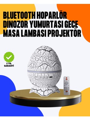 Str Store Yüksek Çözünürlüklü LED Galaksi Projektör + 19 Sesli Uyku Makinesi