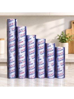 Str Store Şeffaf 1.2 mm 100 cm x 15 M Pvc Masa Örtüsü
