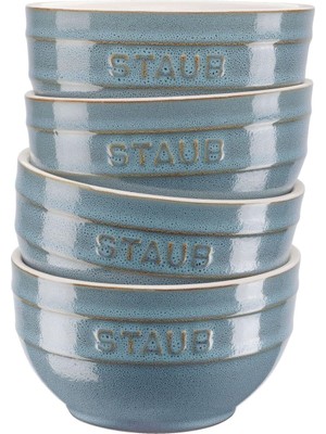 Staub, Kase 14 cm Set, 4'lü, Yuvarlak, Ceramic By Staub