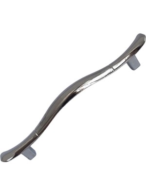 Glaswen 8 Adet Ördek Kulp Krom 96 mm Kulp Mobilya Mutfak Dolabı Çekmece Dolap Kapak Kulpu Kulbu Metal Kulp